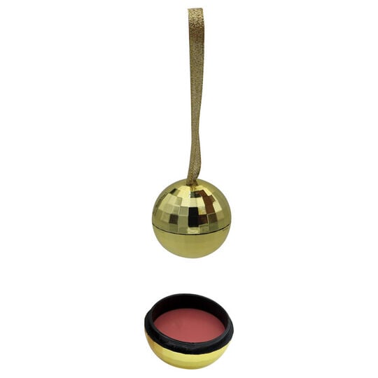 Boule de No&euml;l gloss &agrave; l&egrave;vres dor&eacute;