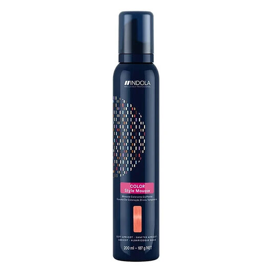 Mousse colorante abricot doux