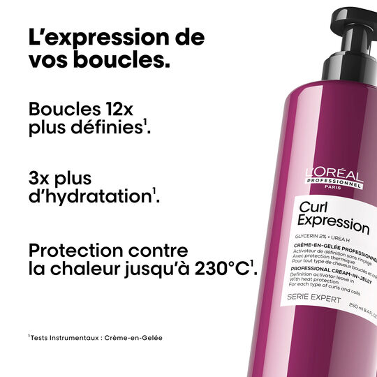 Crème en gelée Curl Expression - Définition des boucles