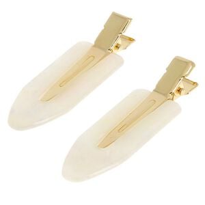 Barrettes anti-marque nacre