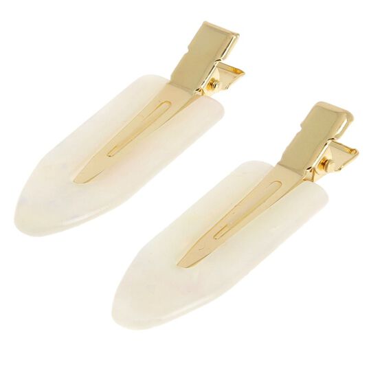 Barrettes anti-marque nacre