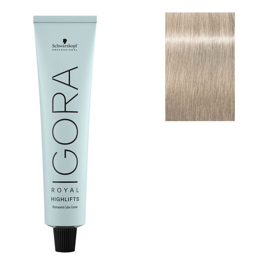 Coloration permanente Igora Royal 12-2 spécial blonde irisé