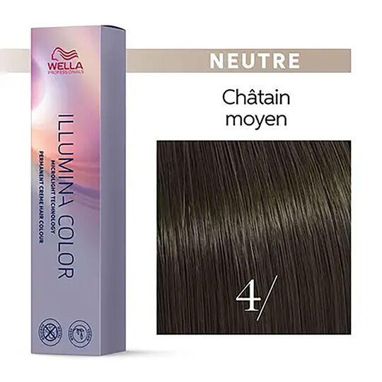 Illumina color 4/ châtain naturel