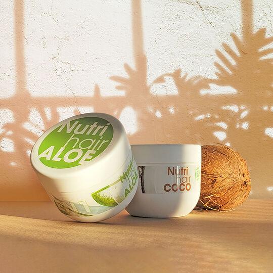 Masque multi usage cheveux normaux à secs Nutri Hair Aloe,  Masque multi usage cheveux normaux à secs Nutri Hair Aloe