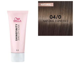Coloration gloss Shinefinity 04/0 natural expresso