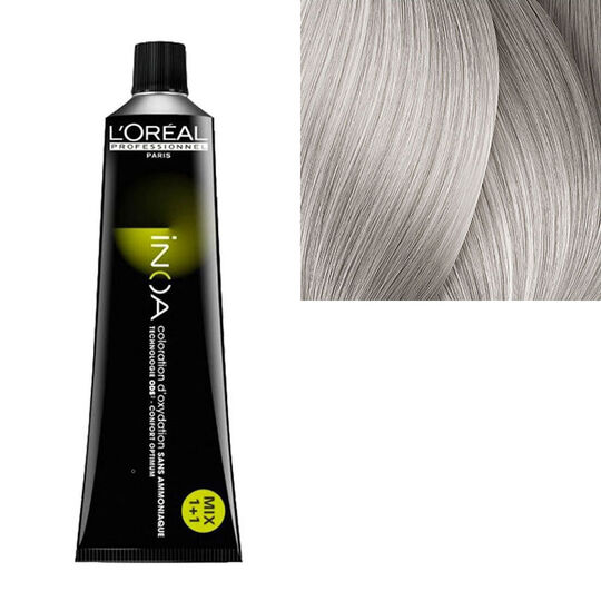 Inoa Coloration sans ammoniaque 10.1 blond tr&egrave;s tr&egrave;s clair cendr&eacute;
