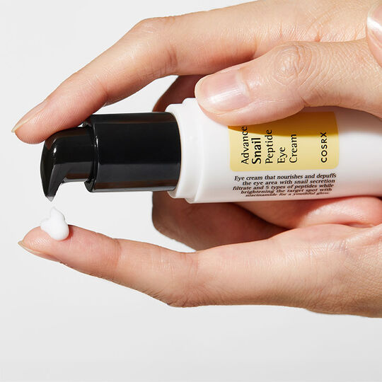 Crème contours des yeux mucine d'escargot