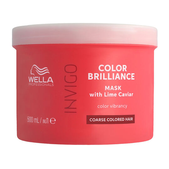 Masque cheveux color&eacute;s et &eacute;pais Invigo Color Brilliance 500ml