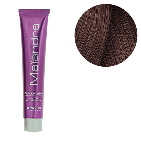 Coloration permanente Maïandra 7.71 blond marron cendré