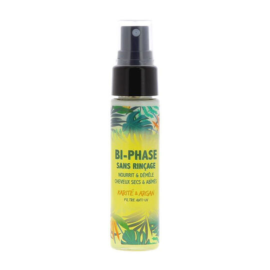 Démêlant bi-phase à l'argan et au karité 30ml