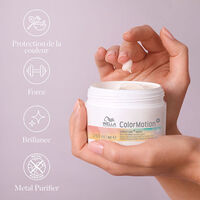 Masque restructurant Structure+ pour cheveux color&eacute;s Color Motion+