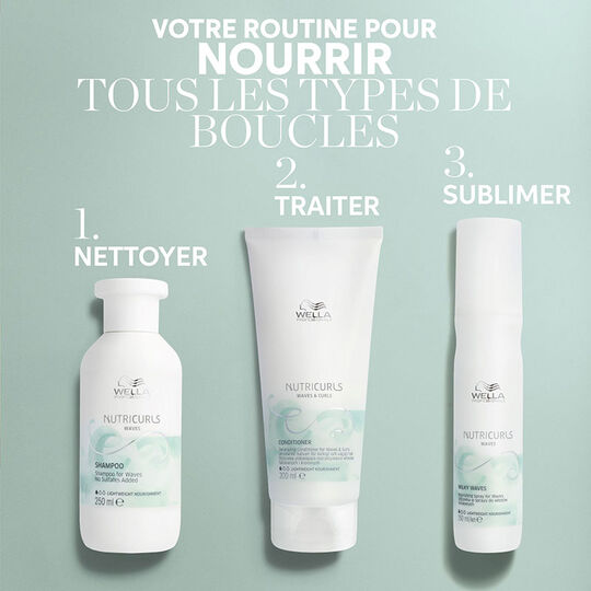 Spray nourrissant pour cheveux ondul&eacute;s Milky Waves Nutricurls