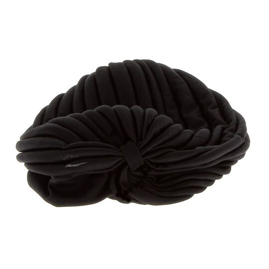 Turban pliss&eacute;
