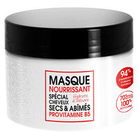 Masque nourrissant pour cheveux secs et abimés,  Masque nourrissant pour cheveux secs et abimés