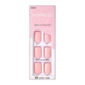 Faux ongles impress color pick me pink,  Faux ongles impress color pick me pink