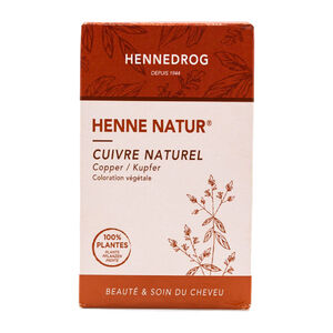 Henné Natur cuivré,  Henné Natur cuivré