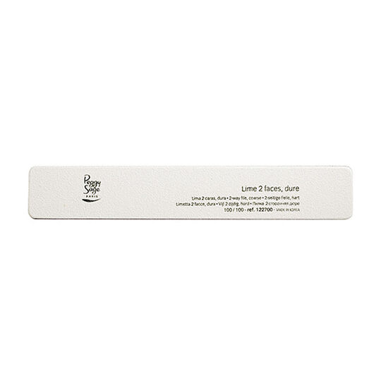Lime &agrave; ongles 2 faces lavable ongles durs 100/100