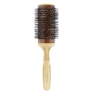 Brosse à brushing céramique et bois 52 mm,  Brosse à brushing céramique et bois 52 mm