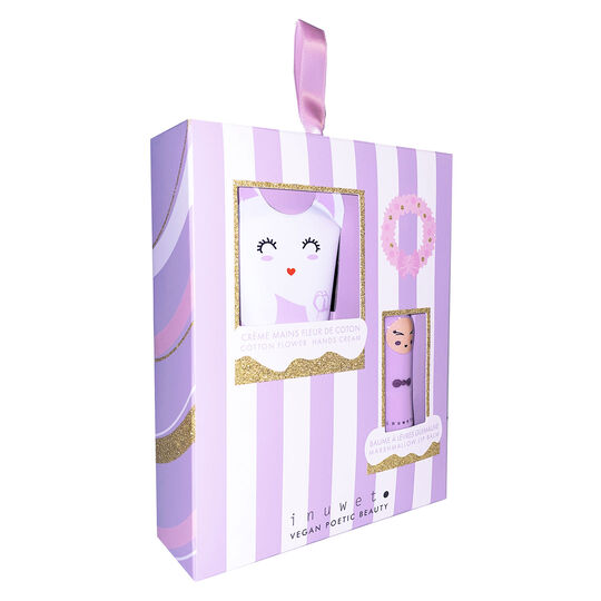 Coffret LI baume &agrave; l&egrave;vres et cr&egrave;me mains