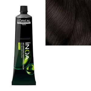 Coloration sans ammoniaque Inoa 5.32 ch&acirc;tain clair dor&eacute; iris&eacute;