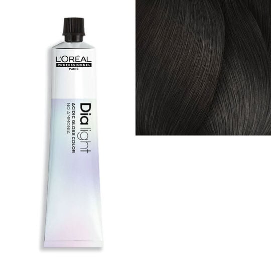 Coloration ton sur ton Dialight 5.11 ch&acirc;tain clair cendr&eacute; profond