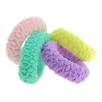 Elastiques larges en mousse couleurs pastel,  Elastiques larges en mousse couleurs pastel