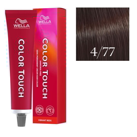 Coloration semi-permanente Color Touch 4/77 ch&acirc;tain marron intense