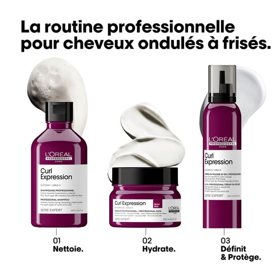 Cr&egrave;me en mousse Curl Expression - D&eacute;finition des boucles