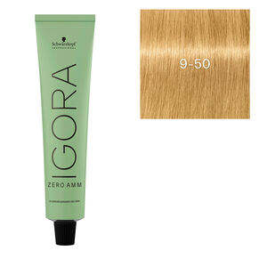 Coloration Igora Zero Amm 9-50 blond tr&egrave;s clair cover dor&eacute;