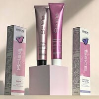 Coloration ton sur ton Sola&iuml;a 6.66 blond fonc&eacute; rouge intense