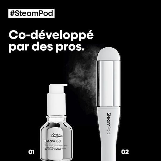 Soin lissant professionnel 3-en-1 SteamPod