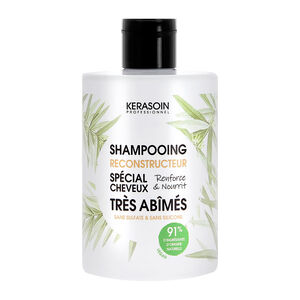 Shampooing reconstructeur cheveux tr&egrave;s ab&icirc;m&eacute;s Gamme Nature