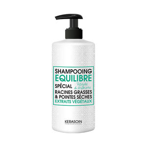 Shampooing &eacute;quilibre racines grasses pointes s&egrave;ches 1000ml