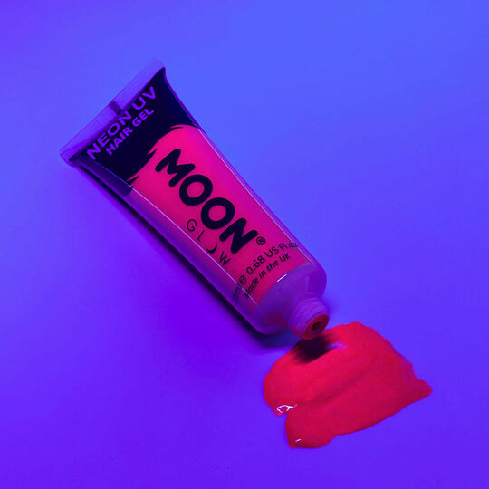 Gel color&eacute; n&eacute;on Moon Glow rouge