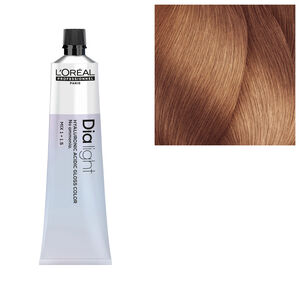Coloration ton sur ton Dia light Hyaluronic 8.24 blond clair iris&eacute; cuivr&eacute;