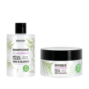 Rituel nature d&eacute;jaunisseur cheveux blancs ou blonds