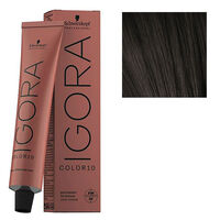 Coloration 10 minutes Igora Color10 5-12 ch&acirc;tain clair cendr&eacute; iris&eacute;