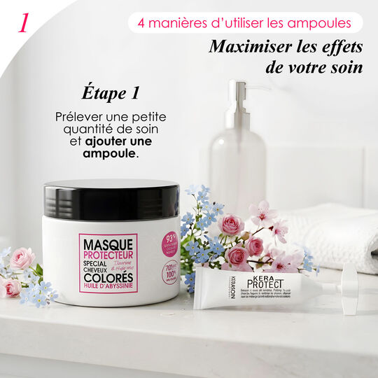 Ampoule de protection des cheveux Keraprotect 10 unidoses 10ml
