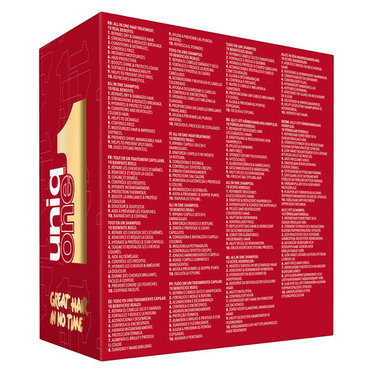 Duopack shampooing et spray 10 en 1 Uniq One