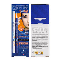 Stylo coloration des sourcils brun fonc&eacute;