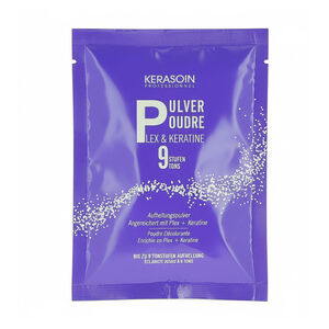 Poudre d&eacute;colorante anti-casse Plex & k&eacute;ratine 9 tons