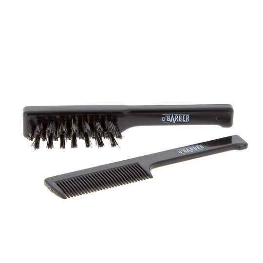 Kit brosse et peigne barbe et moustache O'Barber