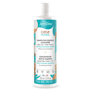 Shampooing douceur cheveux secs et texturés Coco d'amour,  Shampooing douceur cheveux secs et texturés Coco d'amour
