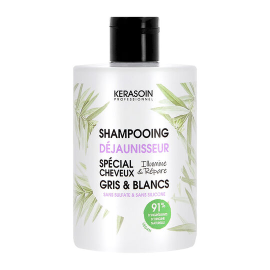 Shampooing déjaunisseur cheveux gris & blancs Gamme Nature,  Shampooing déjaunisseur cheveux gris & blancs Gamme Nature