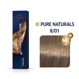 Coloration permanente Koleston Perfect Me+ 8/01 blond clair naturel cendr&eacute;