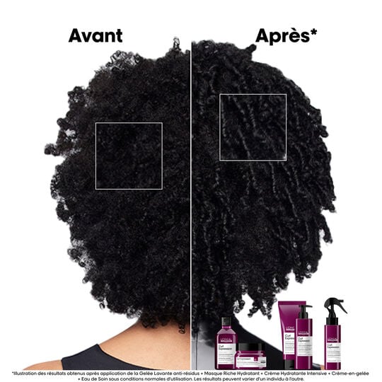 Cr&egrave;me en gel&eacute;e Curl Expression - D&eacute;finition des boucles