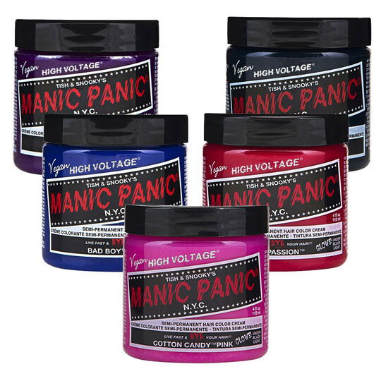 Coloration semi-permanente Manic Panic rock n roll red