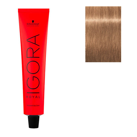 Coloration permanente Igora Royal 9-65 blond tr&egrave;s clair chocolat dor&eacute;