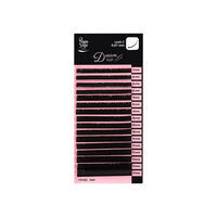 Extension de cils volume russe Courbure Extr&ecirc;me C 0.07 mm