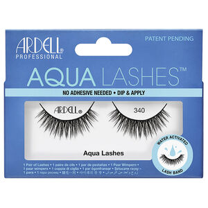 Faux cils Aqua Lashes adhésif à activer avec de l'eau 340,  Faux cils Aqua Lashes adhésif à activer avec de l'eau 340